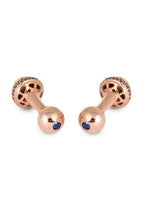 BEGUM KHAN | Turban Cufflinks | Rose Gold