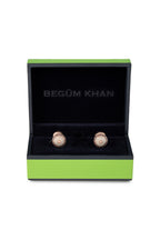 BEGUM KHAN | Turban Cufflinks | Rose Gold