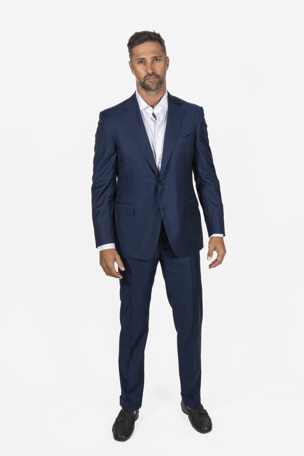 CANALI Dark Blue Exclusive Super 150 Suit - Main Image