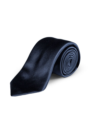 CANALI Navy Silk Tie