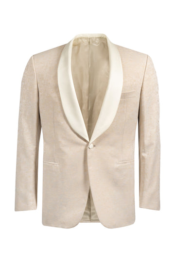 CANALI Champagne Shawl Dinner Jacket