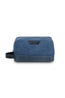 CANALI | Cotton & Suede Washbag | Blue