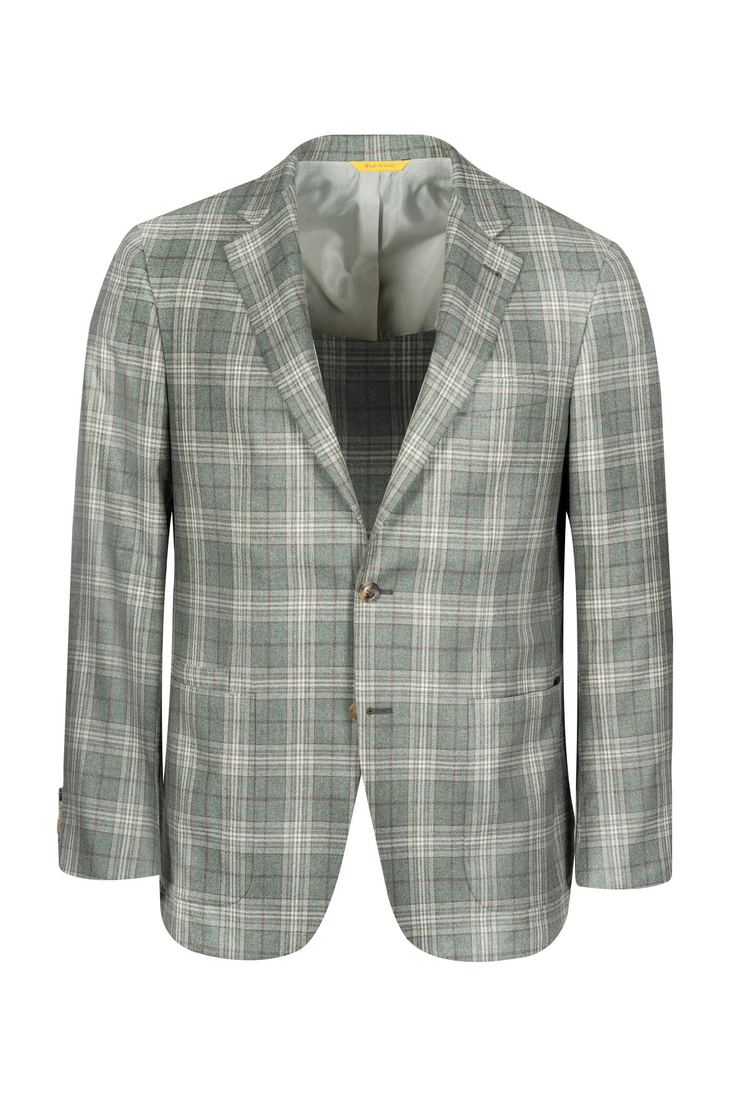 CANALI | Exclusive Kei Check Jacket | Green