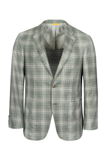 CANALI Green Exclusive Kei Check Jacket
