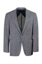 CANALI | Ultralight Houndstooth Jacket | Navy & Beige