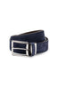 CANALI | Suede Belt | Dark Blue