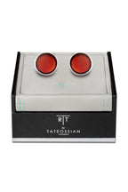 TATEOSSIAN | Enamel Pinhead Cufflinks | Red