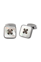 TATEOSSIAN | Mother-of-Pearl Square Cufflinks | White