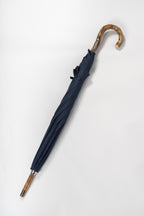 MAGLIA FRANCESCO | Umbrella Gorse Wood & Horn End | Navy Herringbone