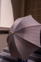 MAGLIA FRANCESCO | Umbrella Bamboo Stripe | Navy & Brown