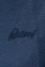 BRIONI | T-Shirt Brioni On Chest | Navy