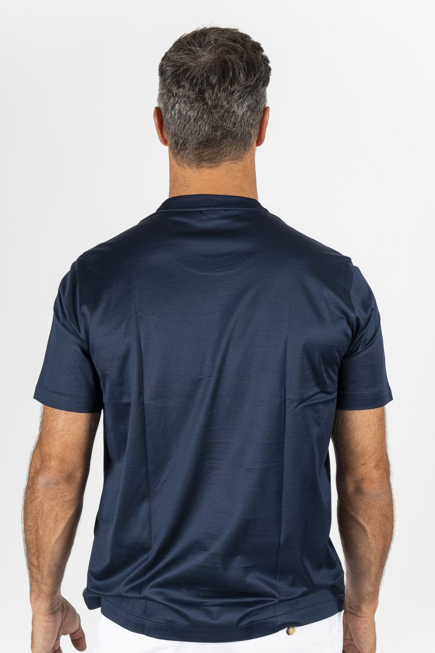 BRIONI | T-Shirt Brioni On Chest | Navy