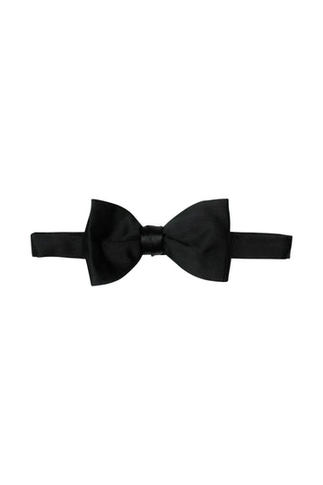 ASCOT Black Self-Tie Bow Tie