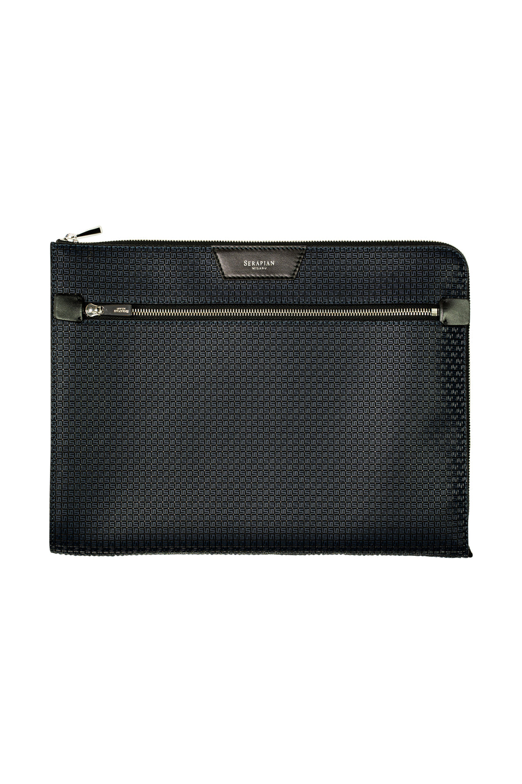 SERAPIAN | Stepan A4 Document Folio | Navy & Black