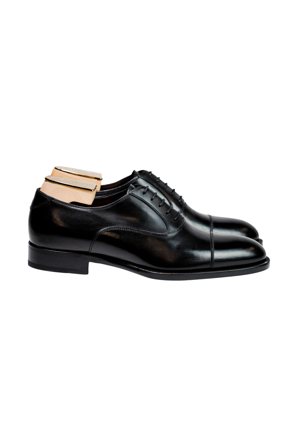 FRATELLI ROSSETTI | Lace Up Cap-Toe Shoes | Black