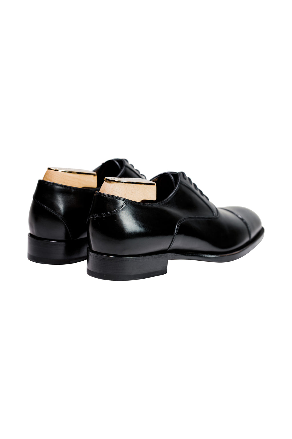 FRATELLI ROSSETTI | Lace Up Cap-Toe Shoes | Black