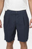 ALTEA | 1 Pleat Shorts | Navy