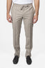 BRIONI | Drawstring Wool Trousers | Light Brown