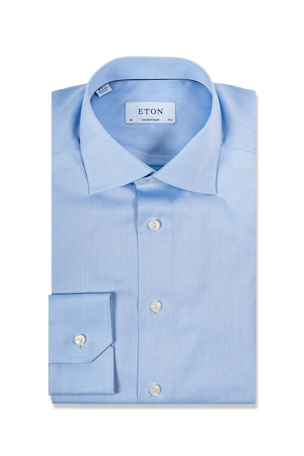 ETON | Fine Twill Shirt Contemporary Fit | Blue