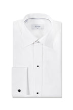 ETON | Dinner Shirt With Pique & Studs | White
