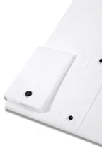 ETON | Dinner Shirt With Pique & Studs | White