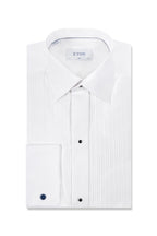 ETON | Dinner Shirt With Pleats & Studs | White