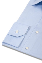 ETON | Twill Shirt Inner Flower Pattern | Blue