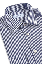 ETON | Diamond On Stripe Shirt | Navy
