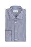 ETON | Diamond On Stripe Shirt | Navy