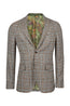 ETRO | Checked Jacket | Orange & Green