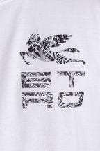 ETRO | Embroidered Logo T-Shirt | White