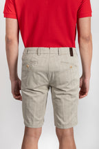 MMX | Herringbone Shorts | Beige
