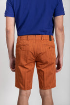 MMX | Herringbone Shorts | Orange
