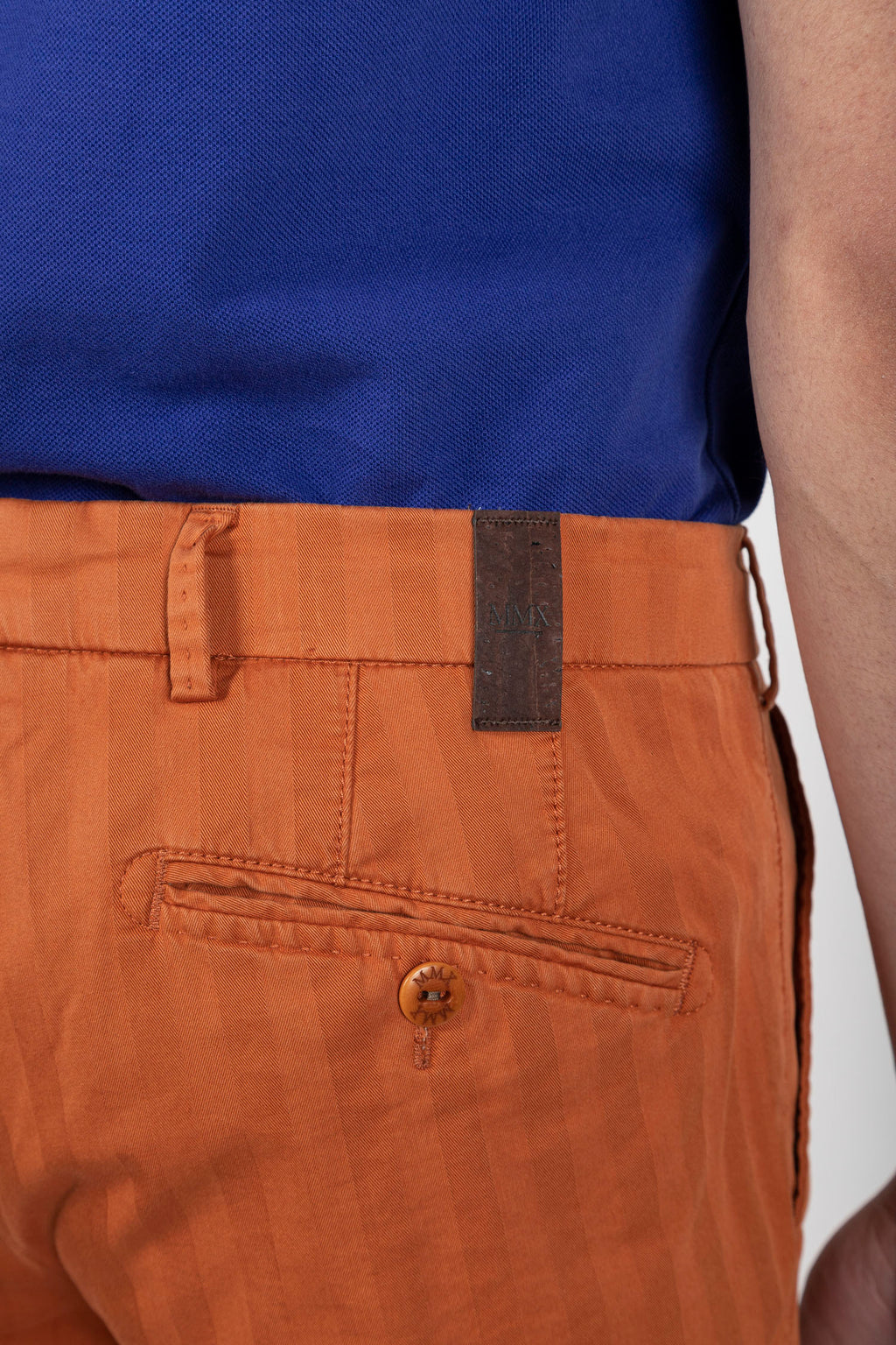 MMX | Herringbone Shorts | Orange