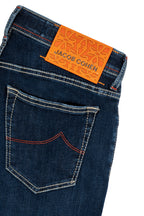JACOB COHEN | Lattice Label Bard Jeans | Dark Denim
