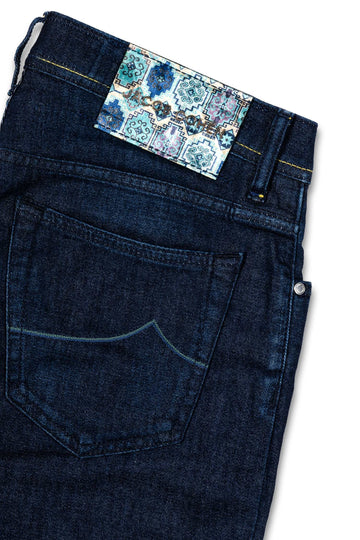 JACOB COHEN Dark Denim Bard Jeans Velvet Label