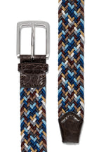 MITCHELL OGILVIE | Belt Croc Trims | Blue & Brown