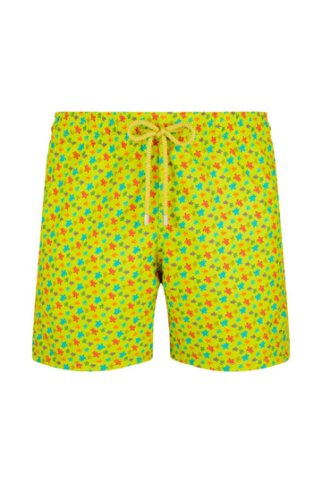VILEBREQUIN Lime Tiny Turtles Swim Shorts