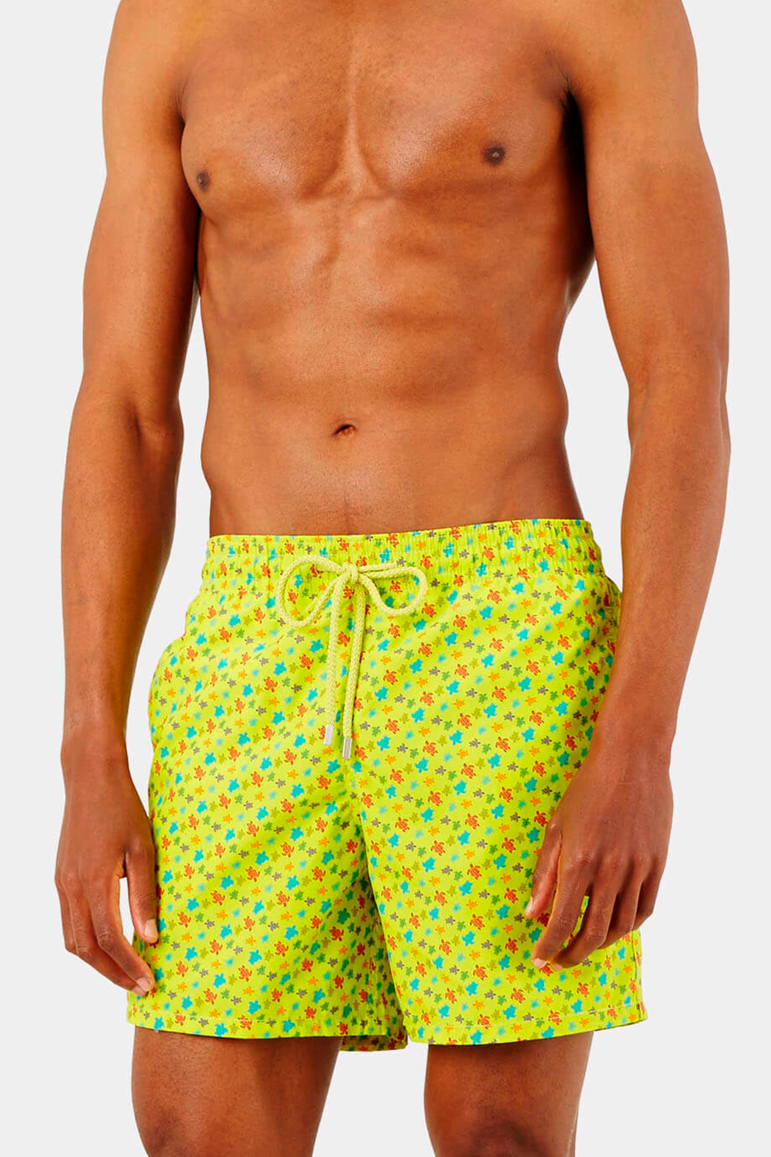 VILEBREQUIN | Tiny Turtles Swim Shorts | Lime