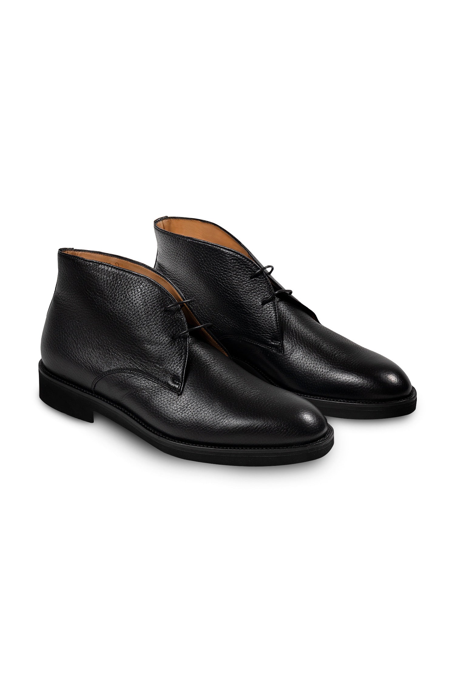 MORESCHI | Friburgo Leather Boots | Black
