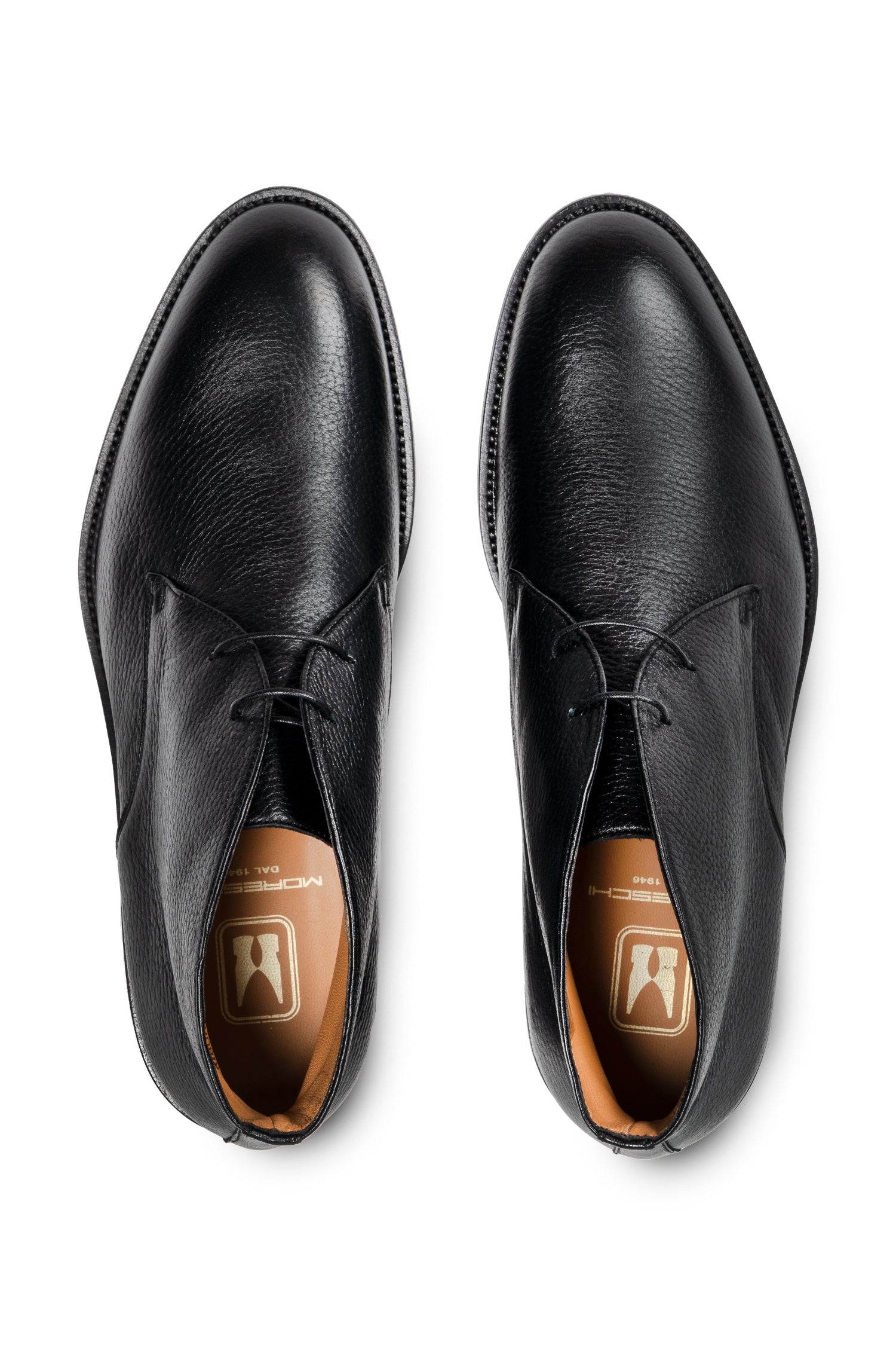 MORESCHI | Friburgo Leather Boots | Black
