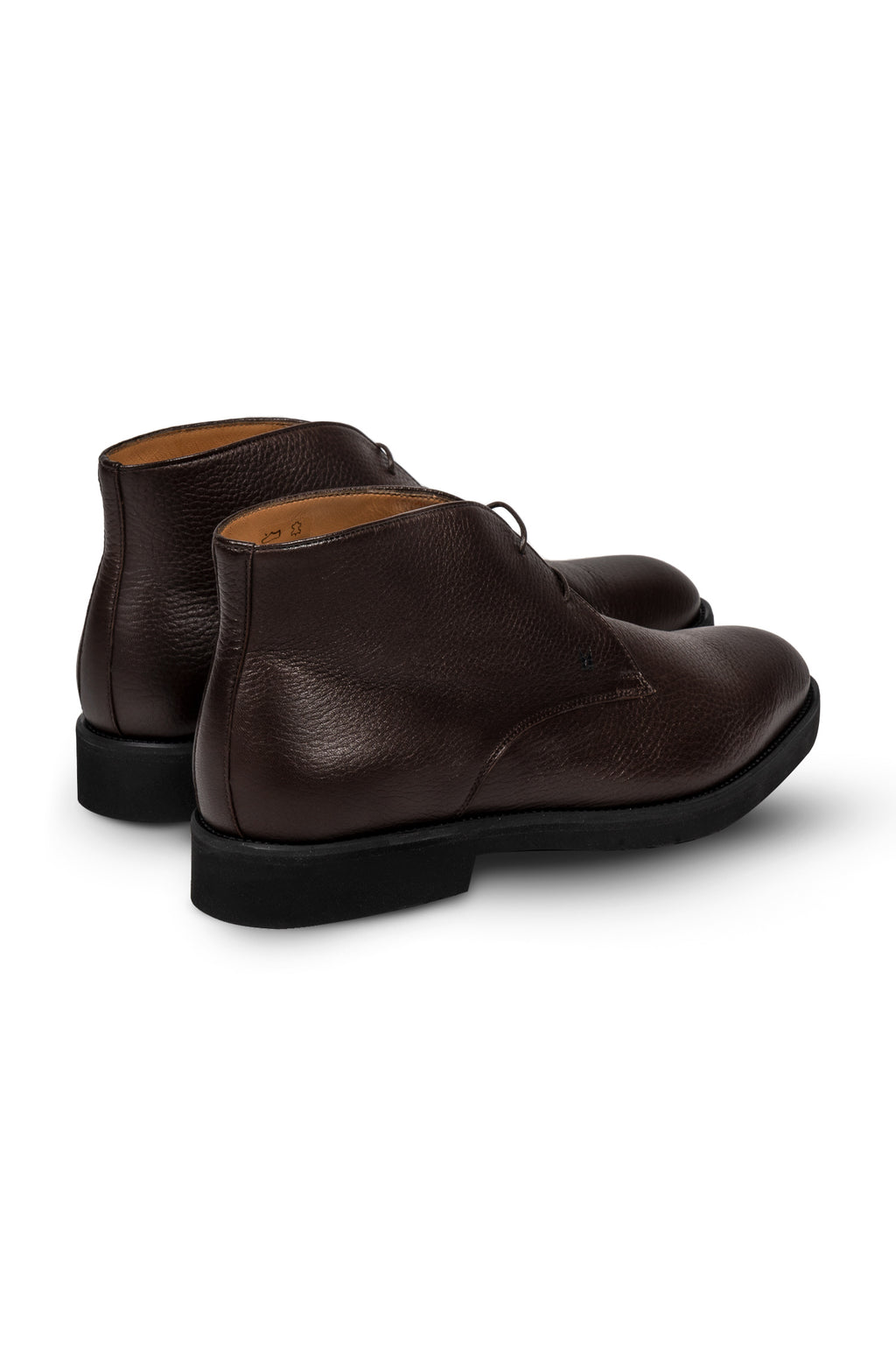 MORESCHI | Friburgo Leather Boots | Dark Brown
