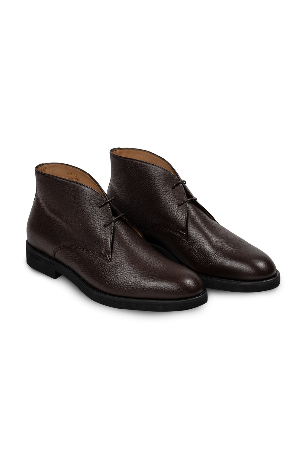 MORESCHI | Friburgo Leather Boots | Dark Brown