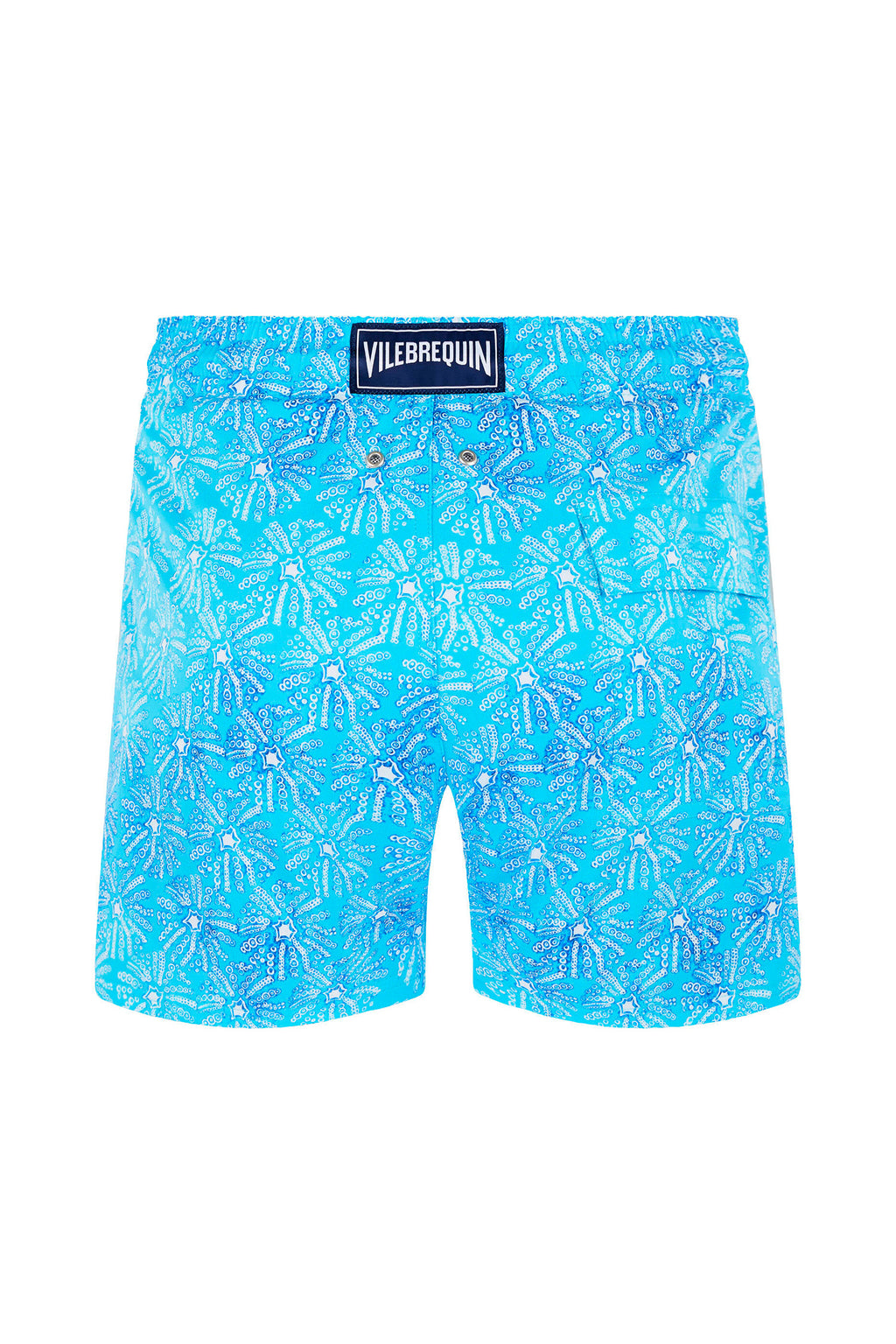 VILEBREQUIN | Sea Urchin Swim Shorts | Blue & White