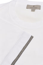 CANALI | Soft Cotton T-Shirt | White