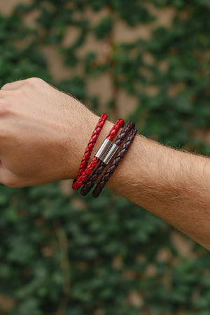MITCHELL OGILVIE | Leather Double Wrap Bracelet | Assorted