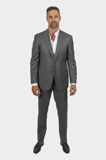 CANALI Dark Grey Exclusive Super 170 Suit