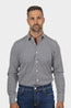 CANALI | Spot On Check Shirt | Navy & Red