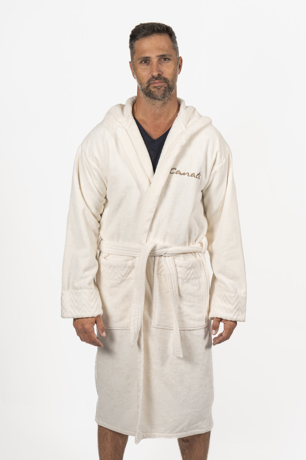 CANALI | Bathrobe | White