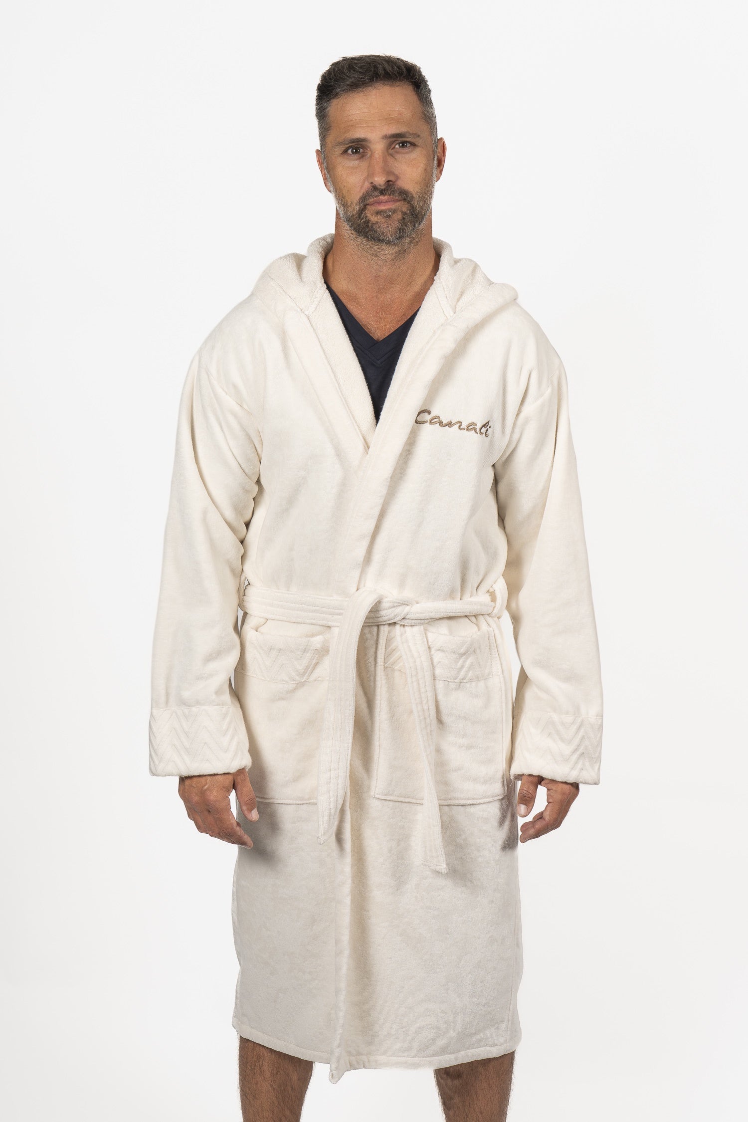 CANALI | Bathrobe | White